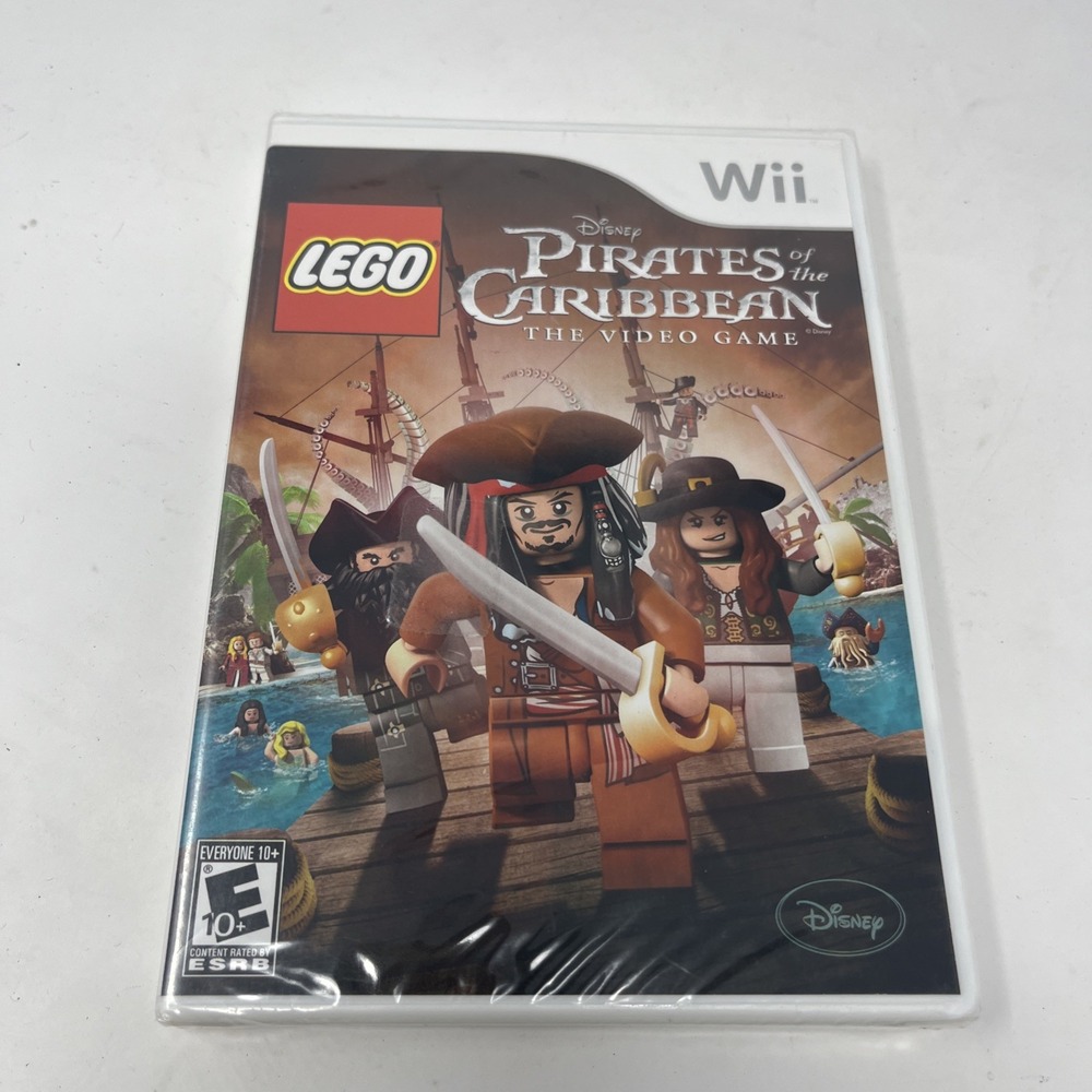 LEGO Pirates of the Caribbean Nintendo Wii Brand New Factory Sealed Disney